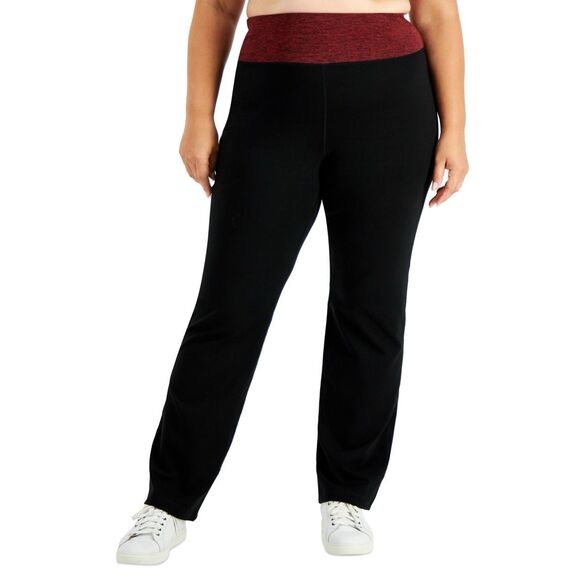 ID Ideology Plus Size Flex Stretch Active Yoga Pants, Created for Macy's Size 2X - Picture 1 of 3